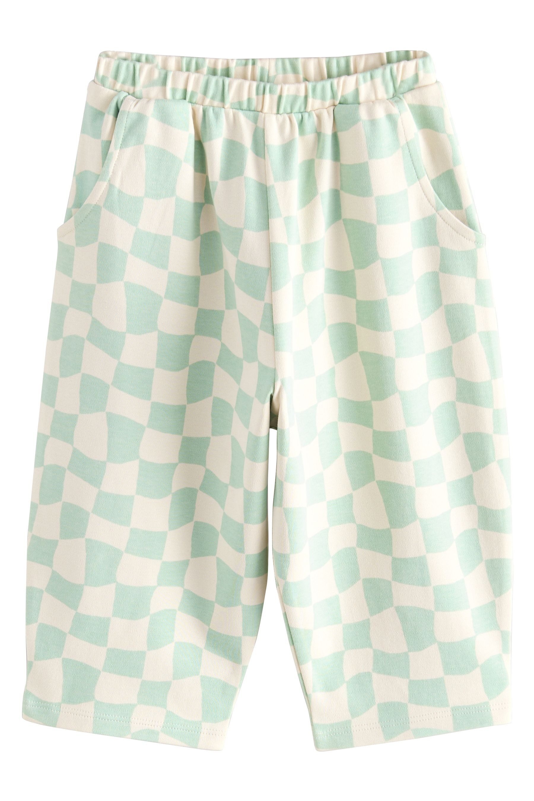 Next Schlupfhose Strukturierte Hose mit weitem günstig online kaufen