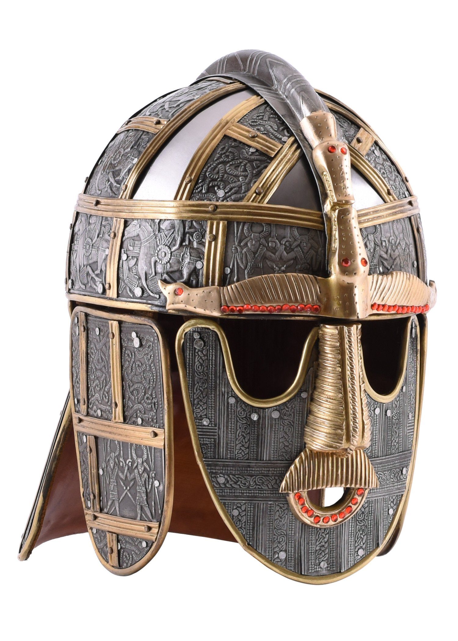 Ritter-Kostüm Sutton Hoo Helm, 7. Jahrhundert