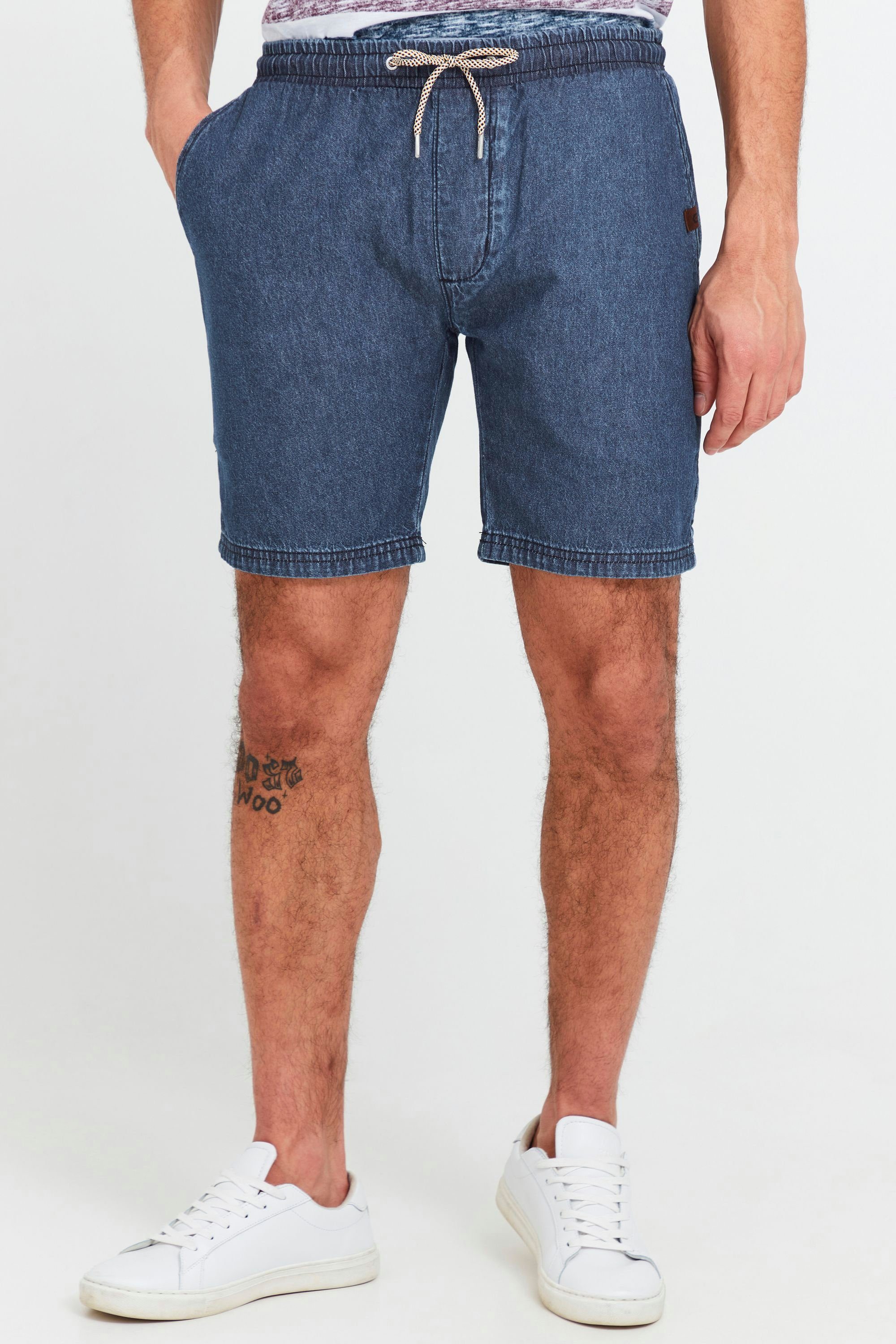 Kontrastkordeln (863) kurze Indicode Hose Indigo mit Shorts Dark IDAberavon