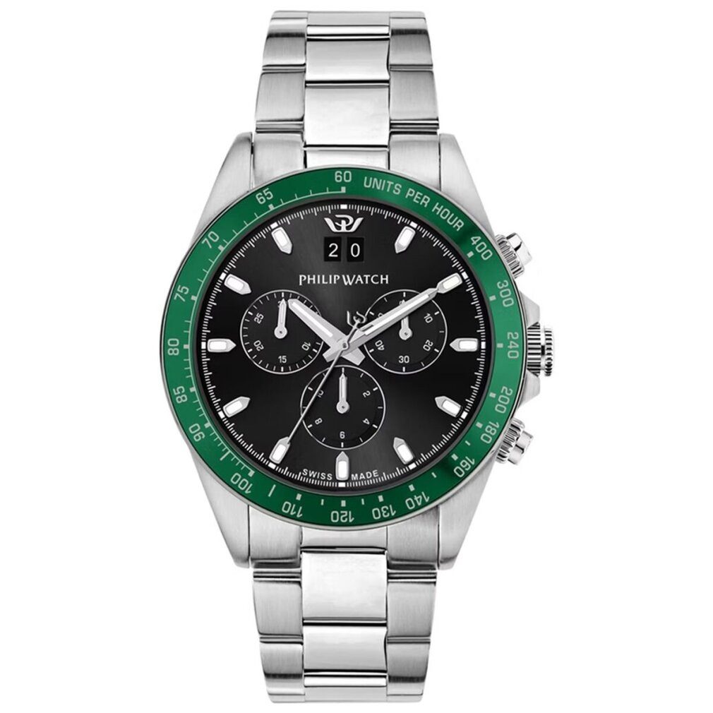 PHILIP WATCH UHREN Luxusuhr Herrenuhr Philip Watch R8273607010 Schwarz