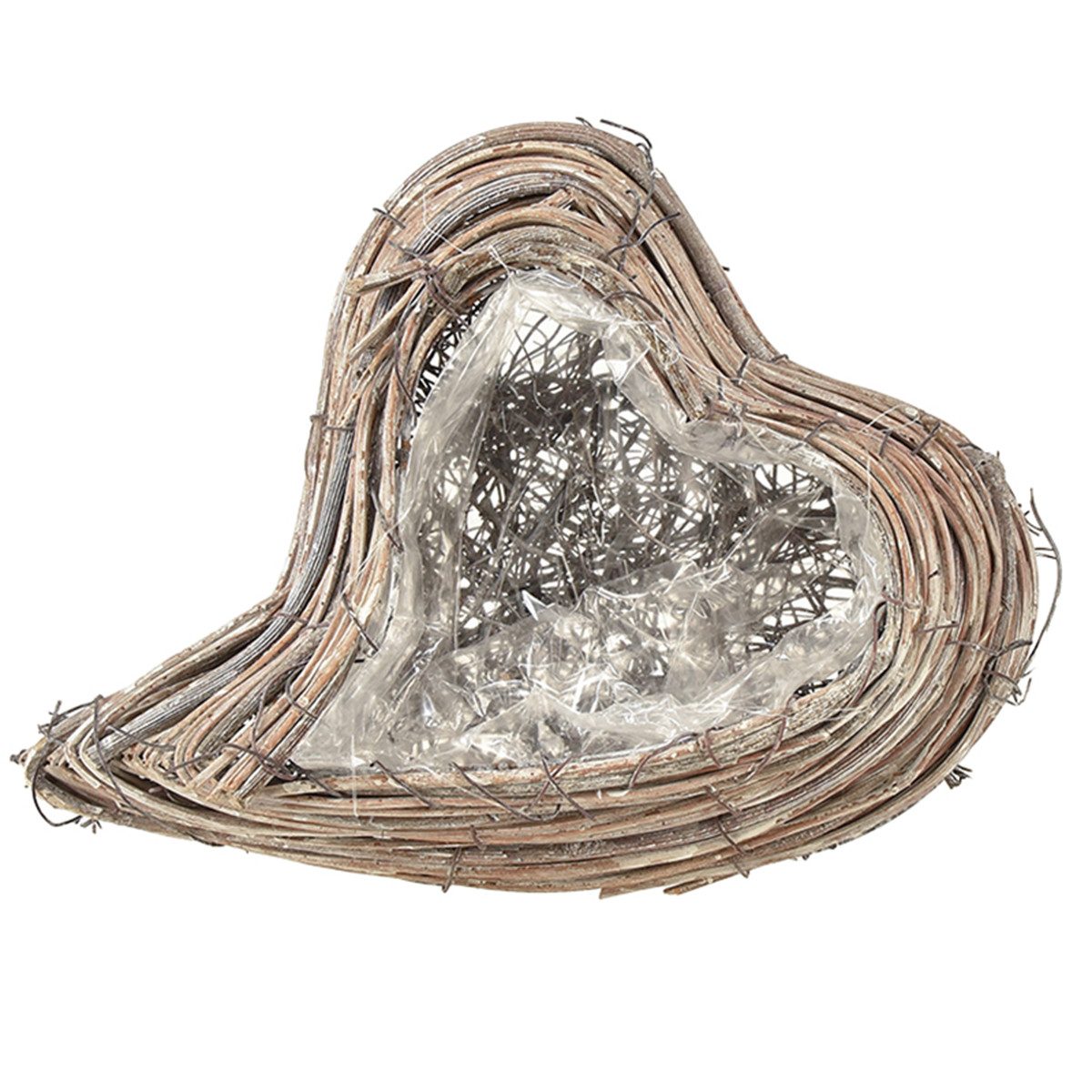 Florists Products Pflanzschale Pflanzschale Herz Rattan für Dekoration und besondere Anlässe