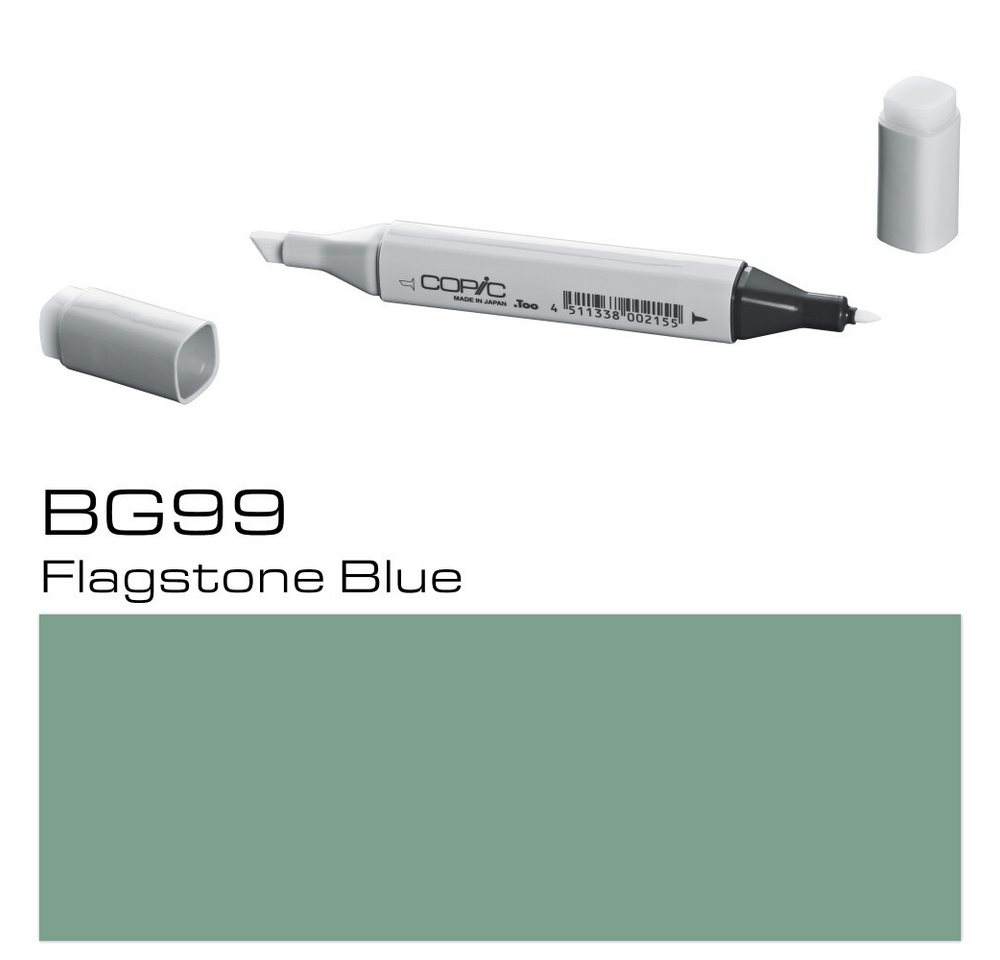 Thumbnail - COPIC Marker Marker BG99, Flagstone Blue - Layoutmarker für Grafiker und Designer, (1-tlg)