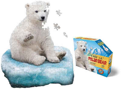 Konturenpuzzle »Junior Eisbär«, 100 Puzzleteile
