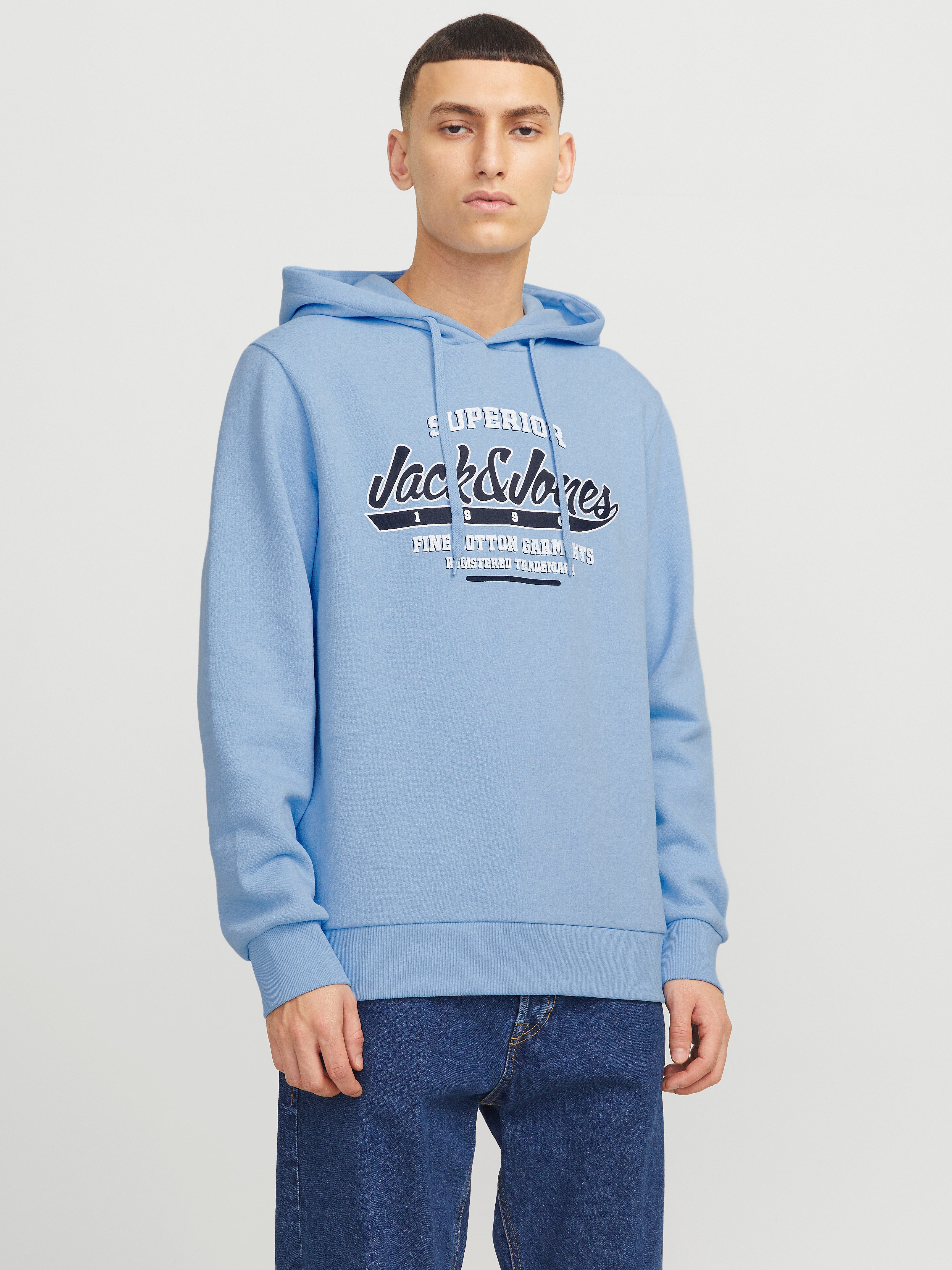 Jack & Jones Kapuzensweatshirt JJELOGO SWEAT günstig online kaufen