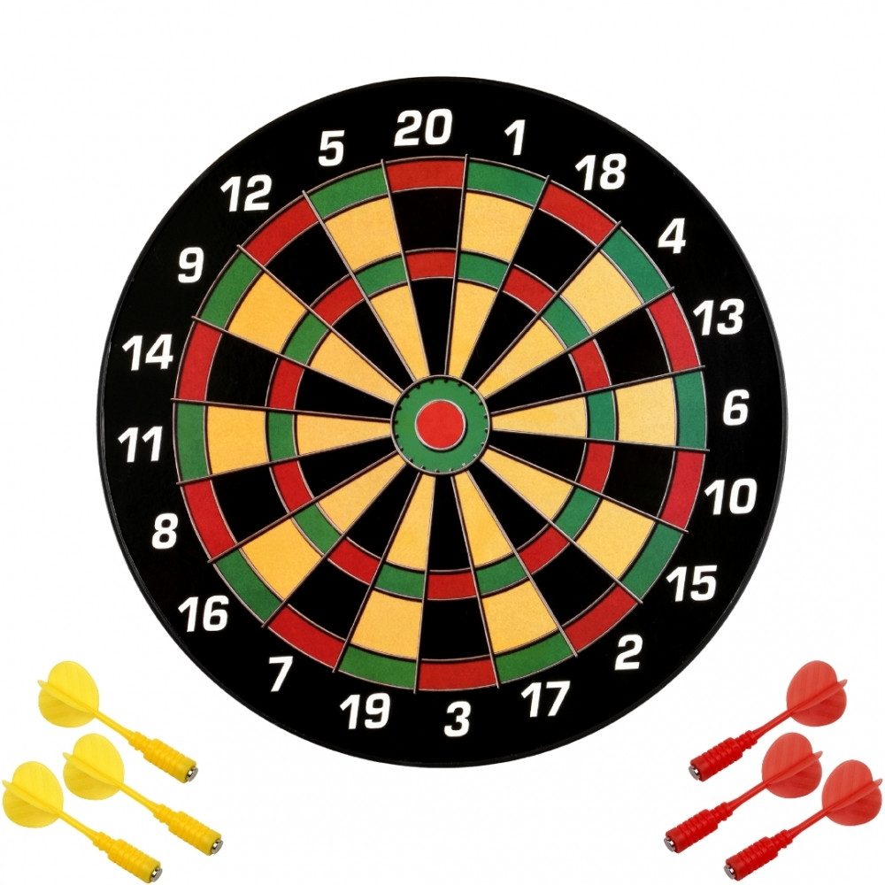 Karella Dartscheibe Magnet Dartboard für die ganze Familie, (Family, Modell Family)