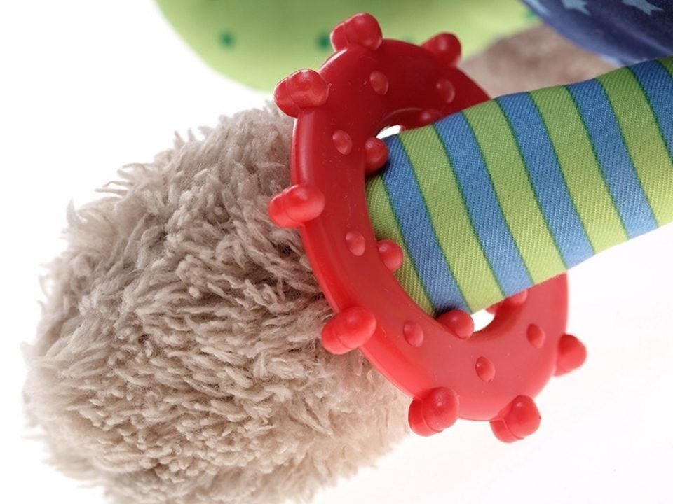 (1-tlg) und Sigikid Elefant - Greifspielzeug mehrfarbig Entdecken Aktiv PlayQ, Erkennen