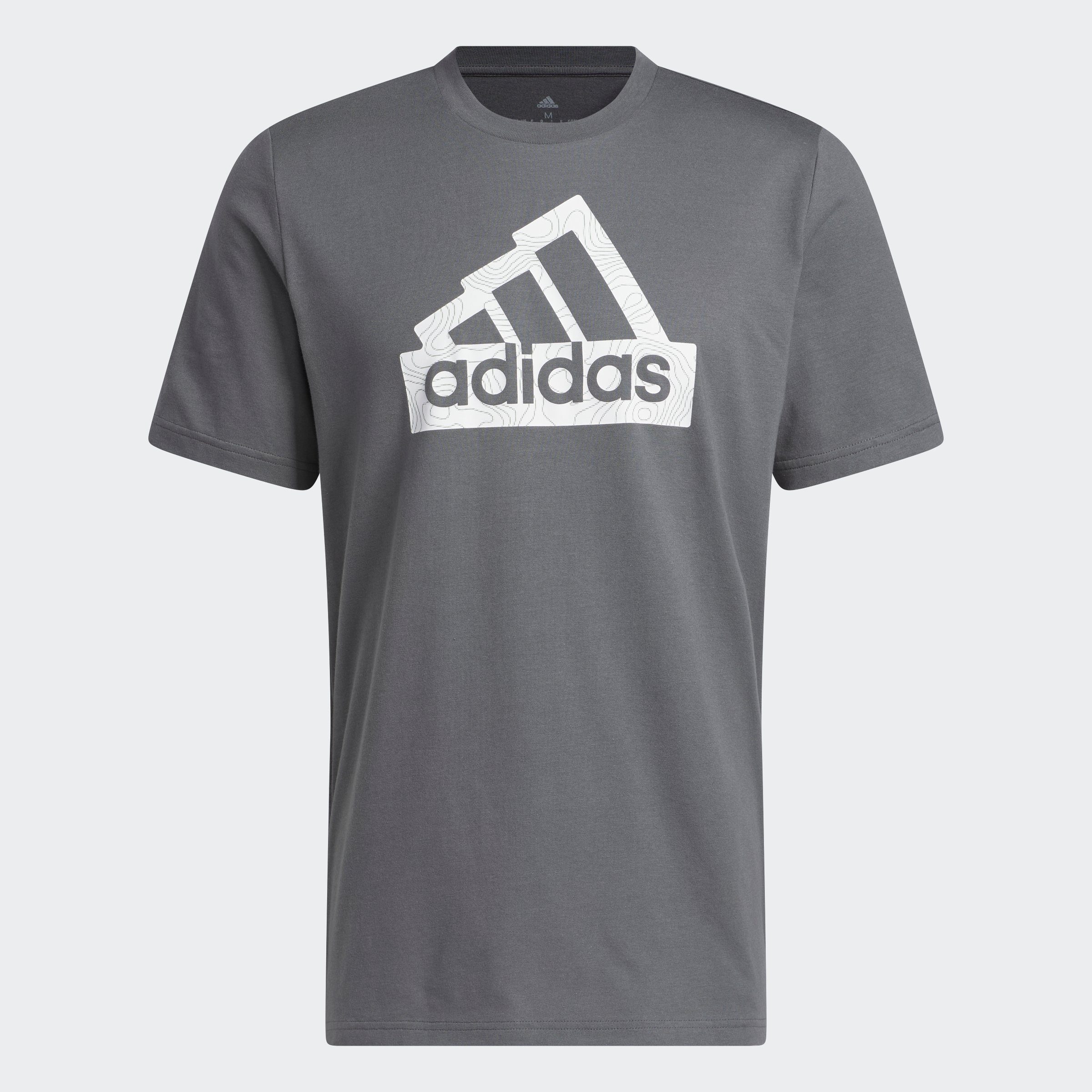 adidas Sportswear T-Shirt CITY ESCAPE GRAPHIC Five Grey