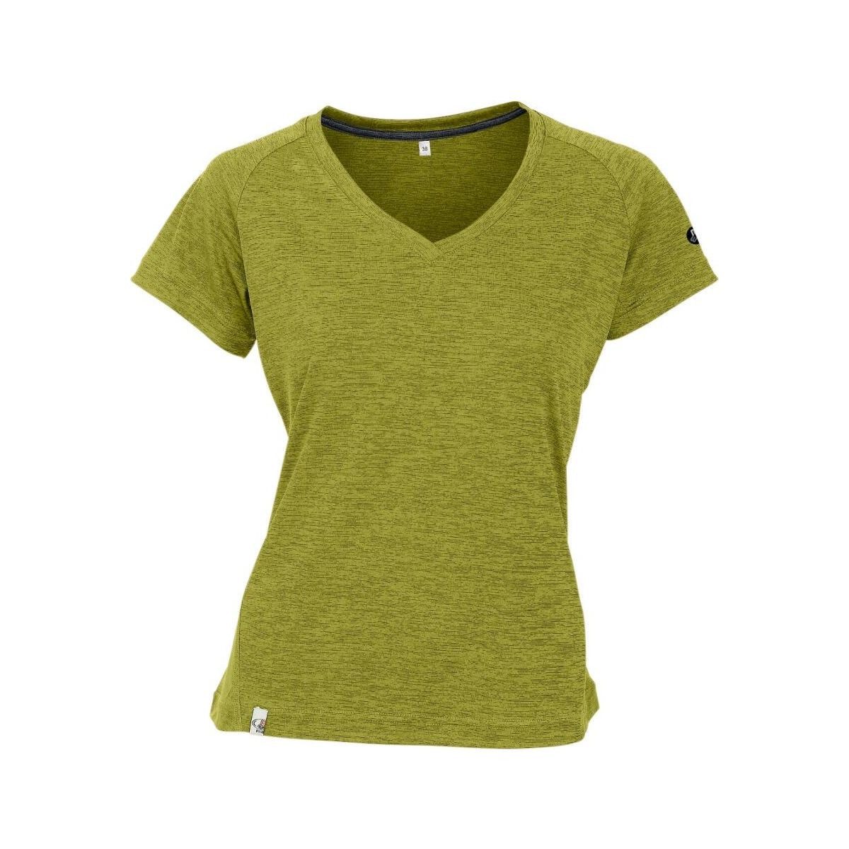 Maul Sport® Kurzarmshirt Ridnaun Fresh - 1/2 T-shirt m. Print Frisches, geruchsfrei bleibendes Funktionsshirt mit