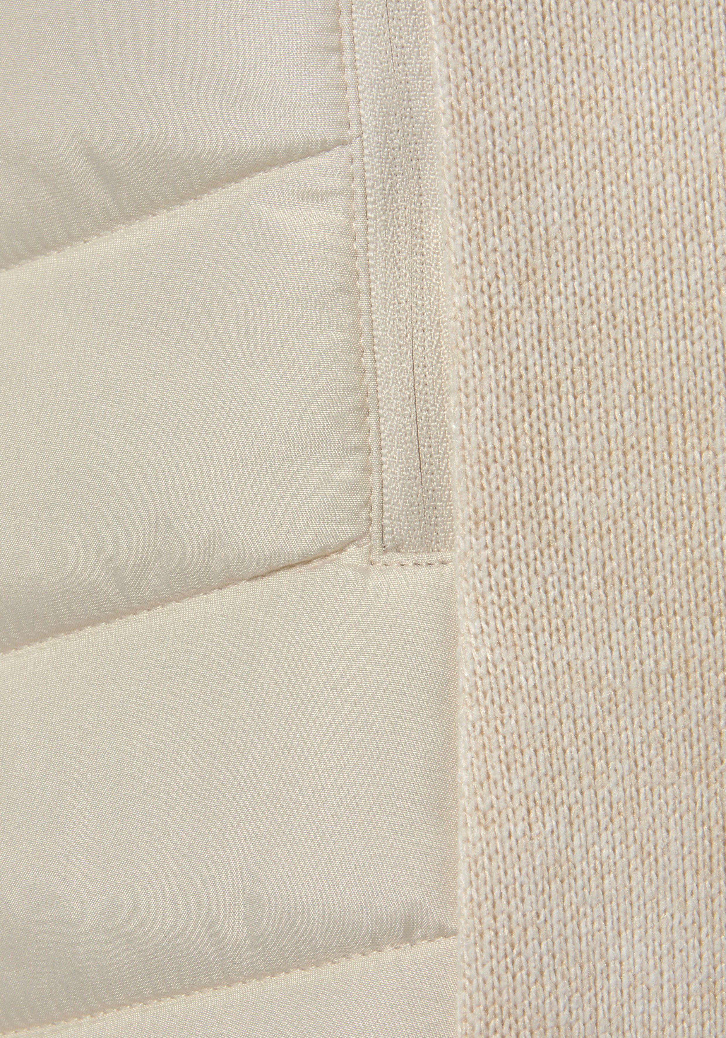 Vivance by Lascana Steppjacke mit Strickfleece-Ärmeln – Bild 5 von 5