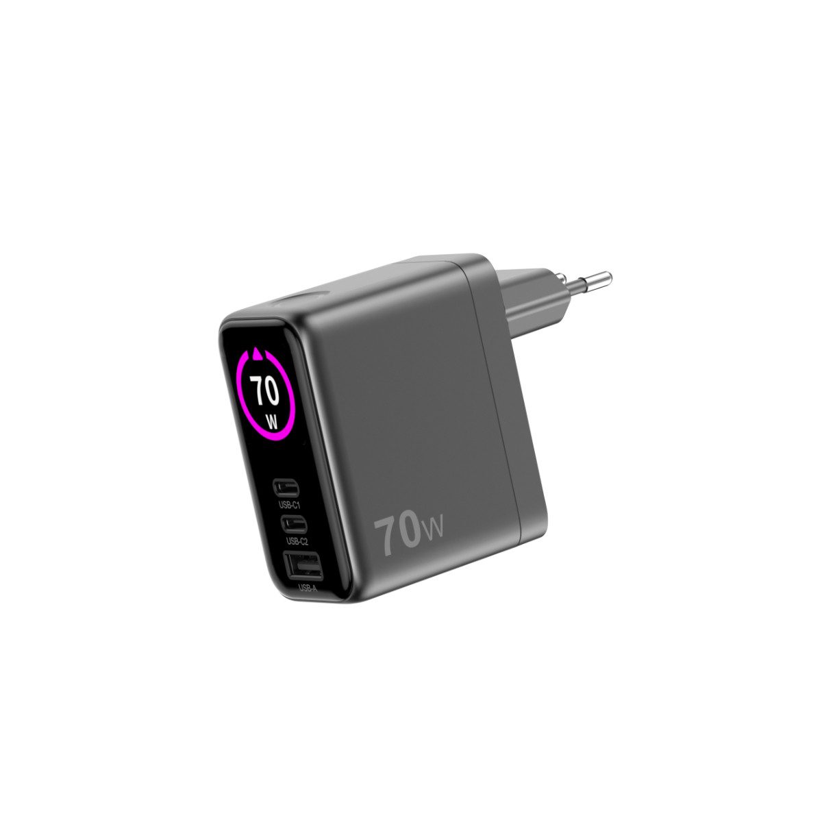Sitecom 70W GaN 2x USB C 1x USB und Power Delivery USB-Ladegerät