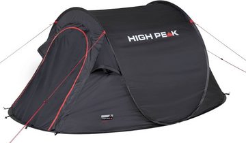 High Peak Wurfzelt Pop up Zelt Vision 2, Personen: 2 (mit Transporttasche)