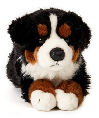 Uni-Toys Kuscheltier Berner Sennenhund, liegend - 38 cm (Länge) - Plüsch-Hund - Plüschtier, zu 100 % recyceltes Füllmaterial