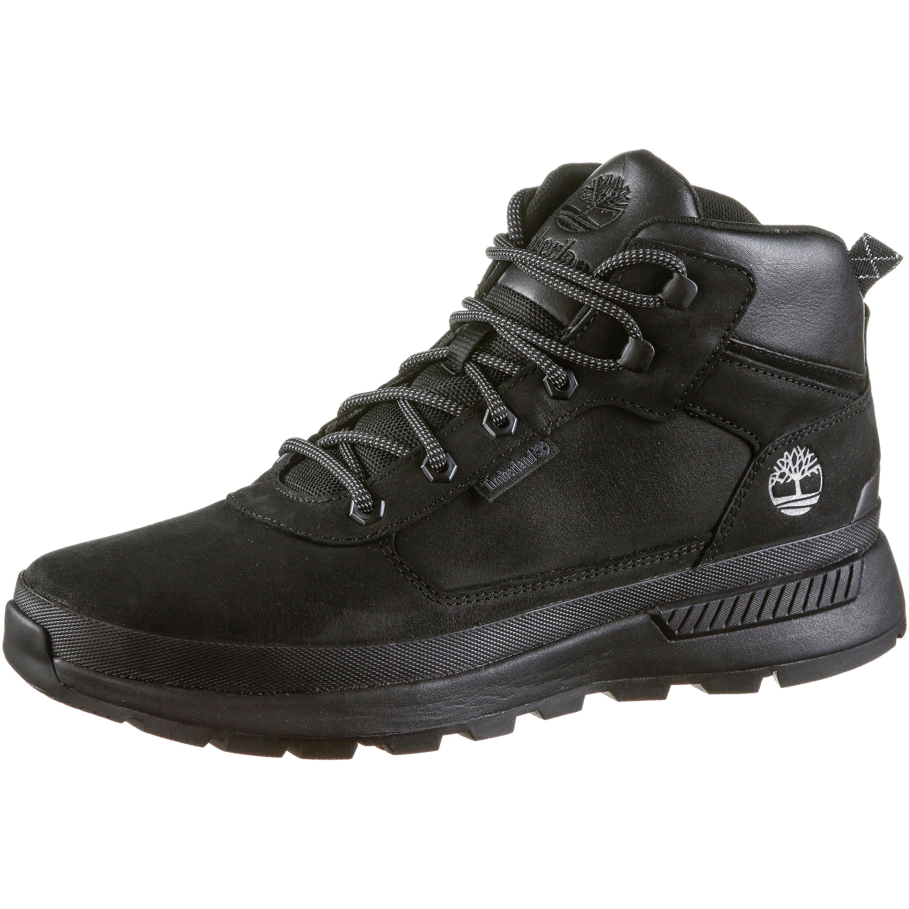 timberland field trekker boots in black