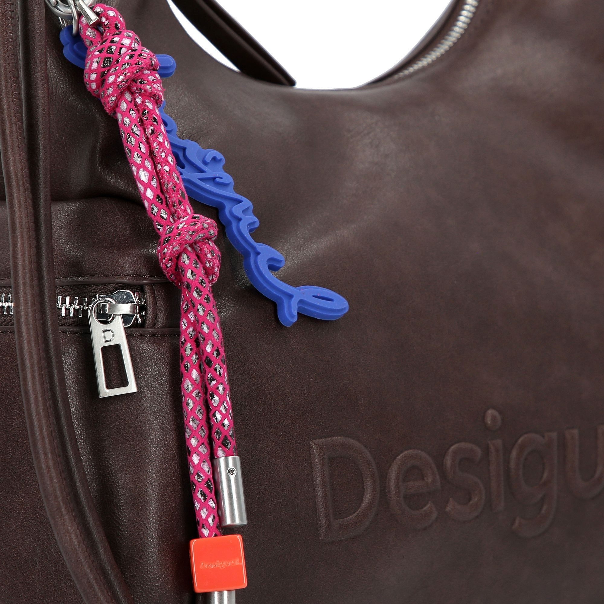 Desigual Schultertasche Half, Polyurethan