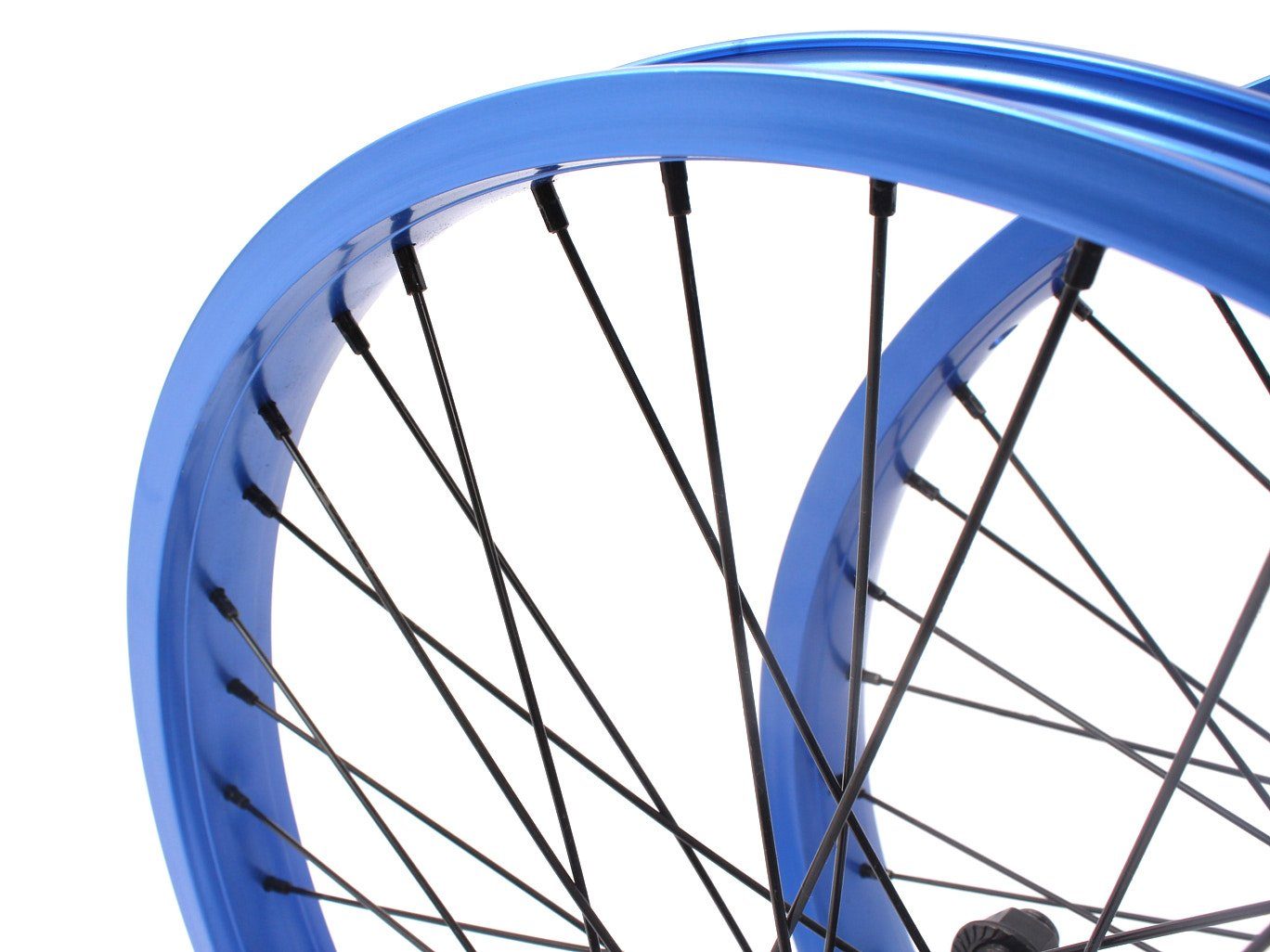 blau CHRIS Zoll Laufradsatz 20 BMX BÖHM Fahrrad-Laufrad KHEbikes