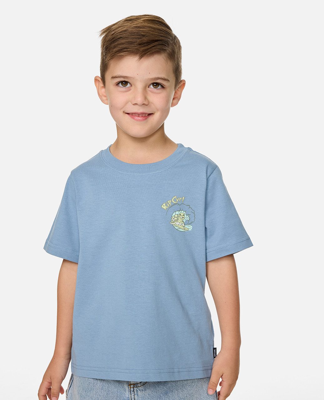 Rip Curl Print-Shirt Ride The Wave Art T-Shirt für Kinder