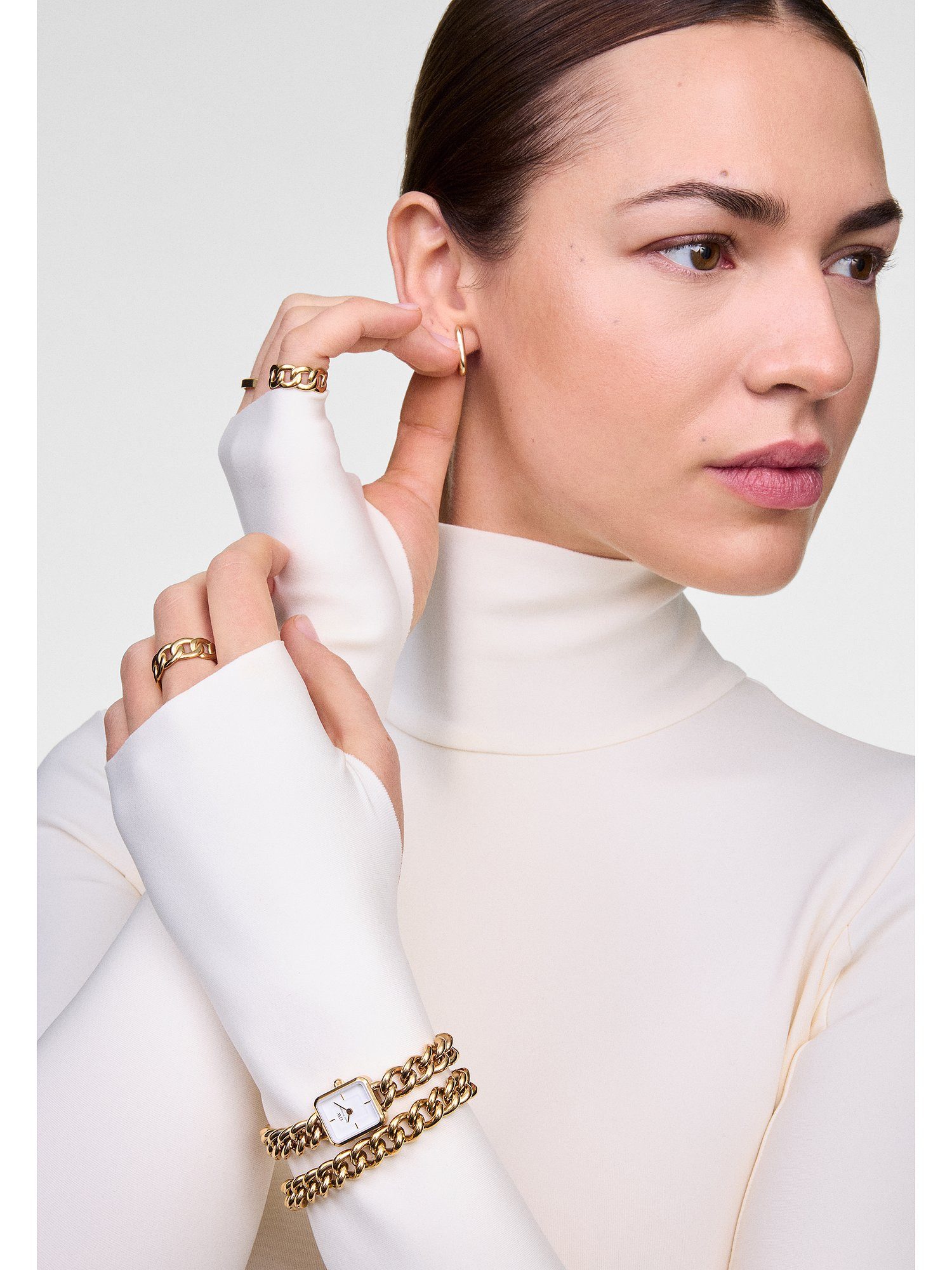 Daniel Wellington Quarzuhr Daniel Wellington Damen-Uhren Analog Quarz – Bild 5 von 5