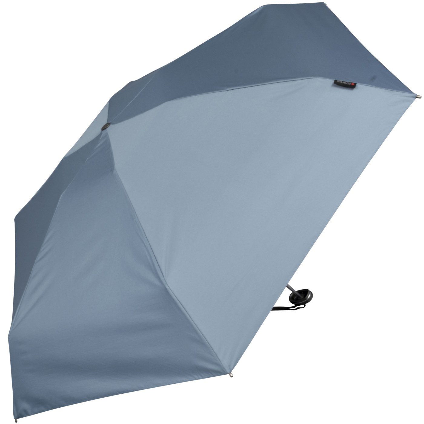 winziger Knirps® die und blau blue Taschenregenschirm für Handtasche Damen-Taschenschirm, leicht flach, - Travel