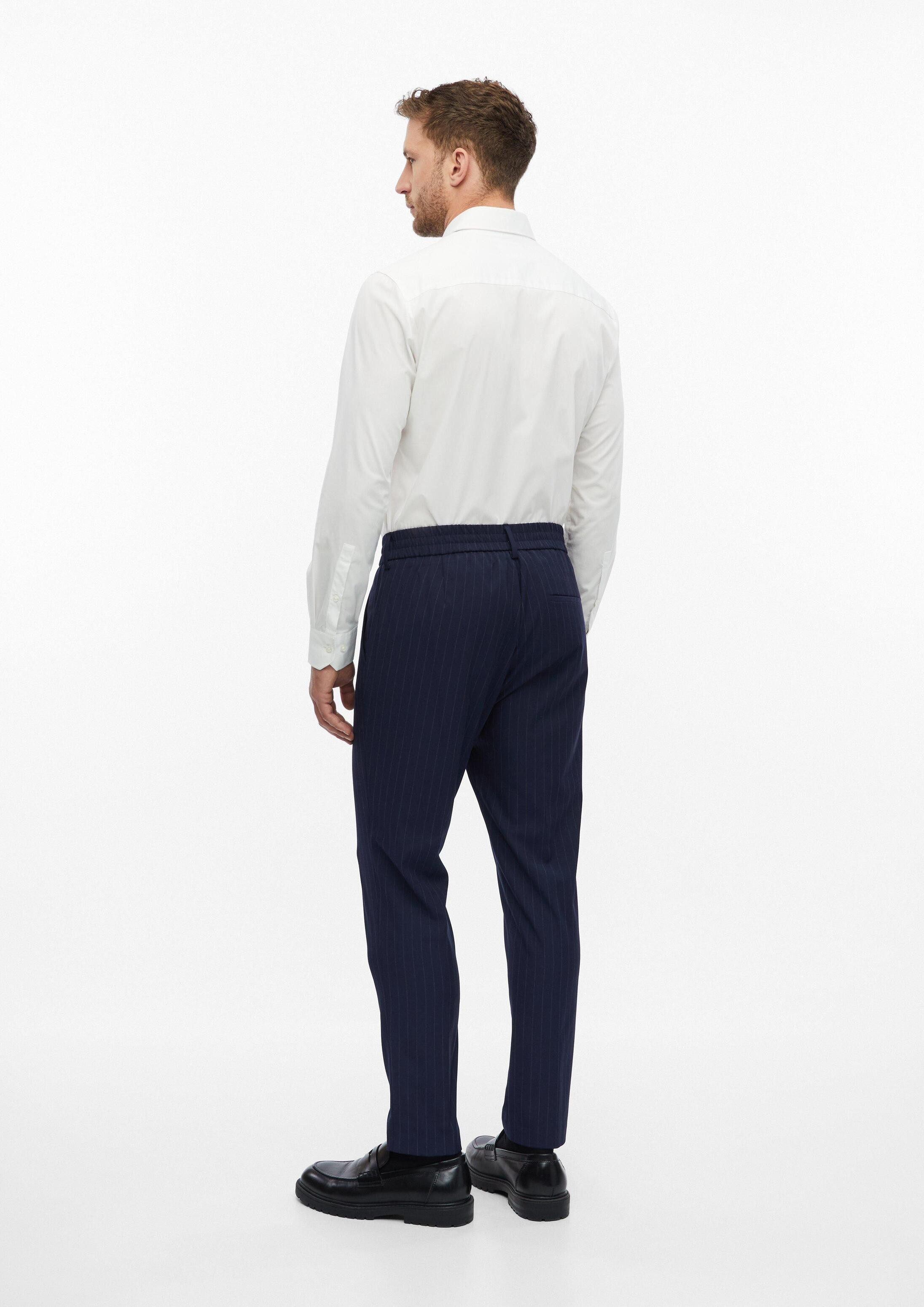 s.Oliver Chinos Anzughose S.OPURE s.O PURE: Anzughose im Regular Fit mit Bundfalten
