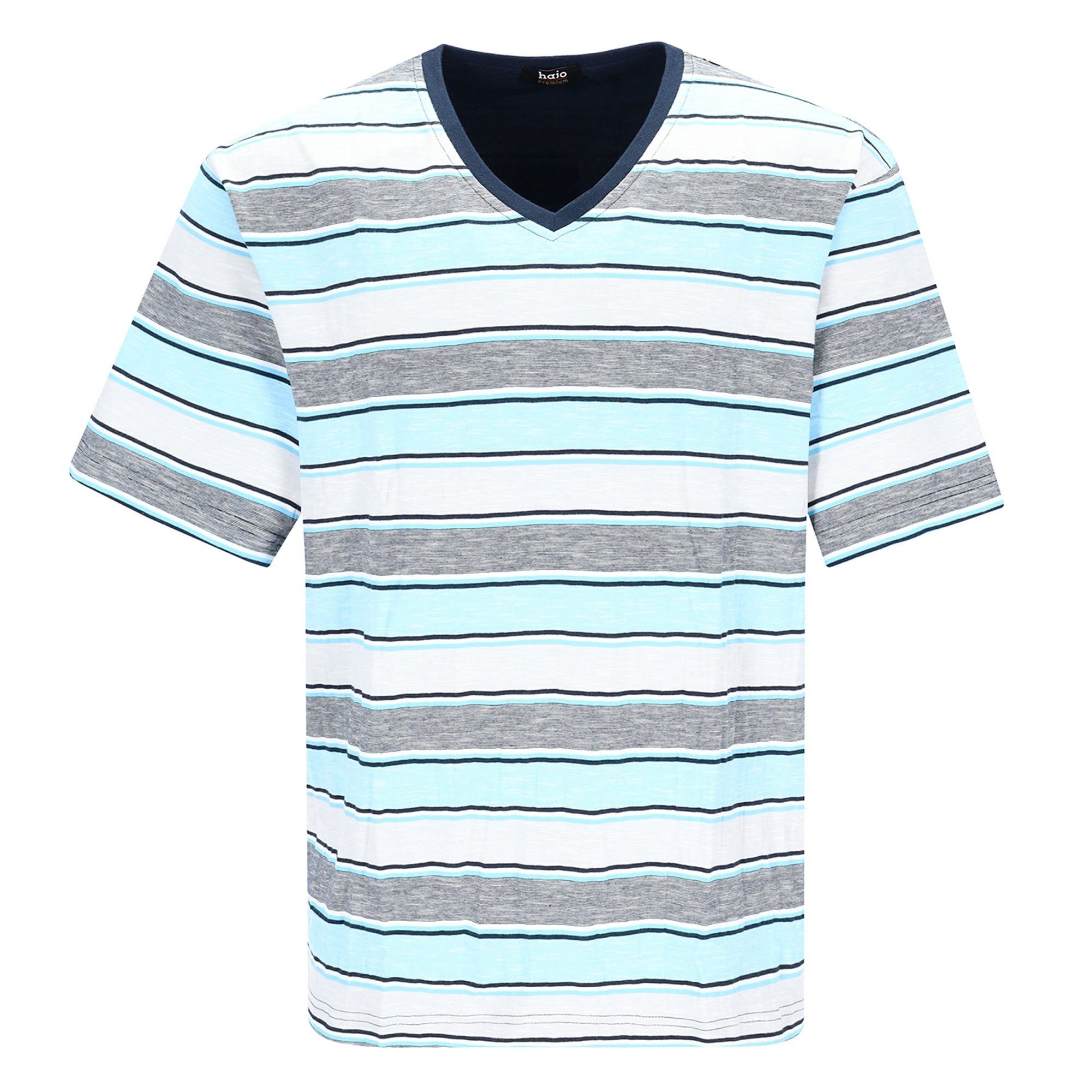 Hajo Pyjama Herren Pyjama Baumwolle Shorty Premium Cotton (2 tlg)