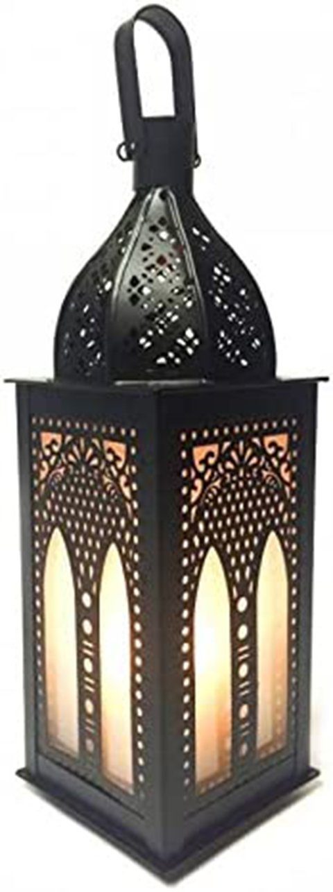 Marrakesch Orient & Mediterran Interior Kerzenlaterne Orient Laterne Gartenlaterne Asrar (1 St), Handarbeit