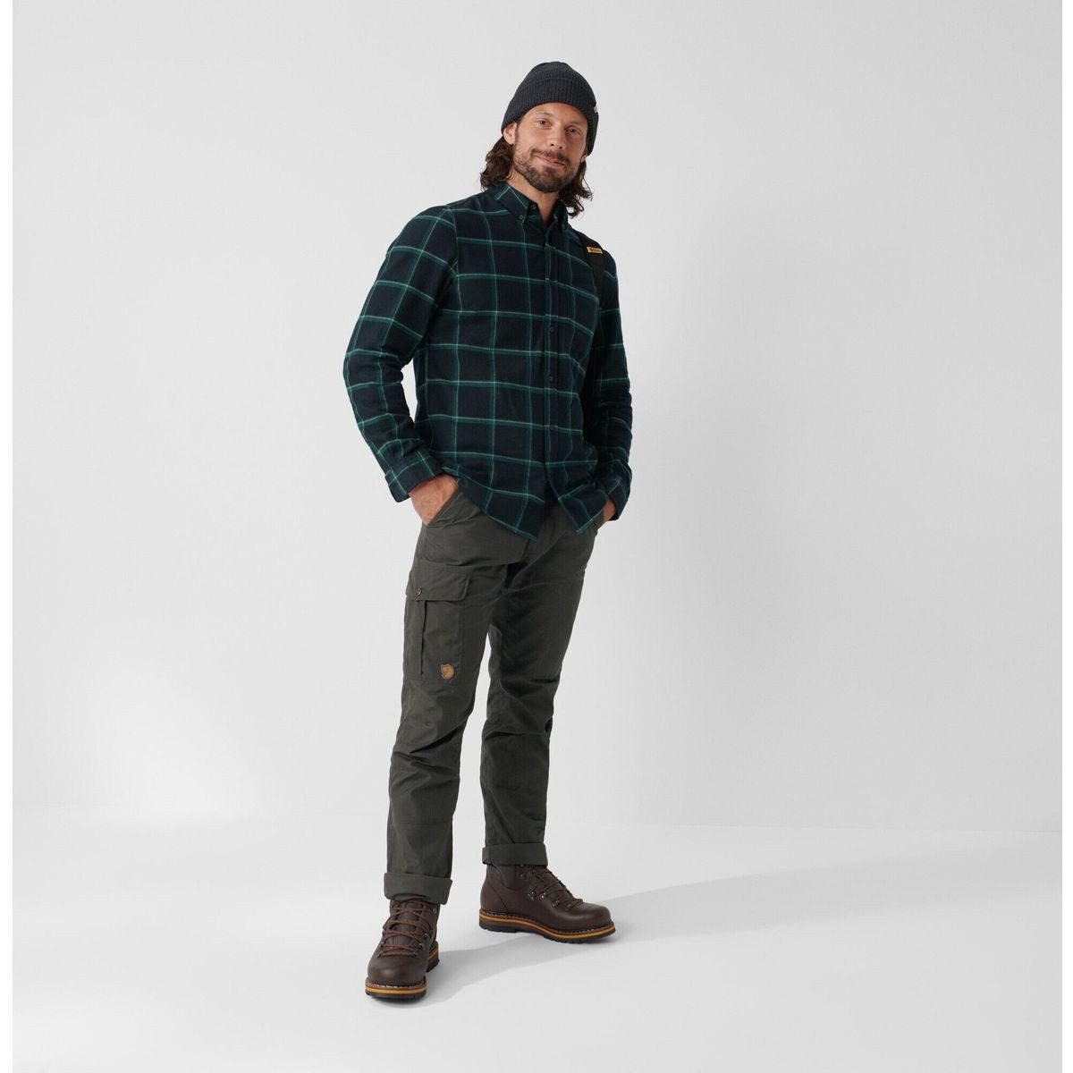 Fjällräven Outdoorhose Karl Pro Trousers M Robuste Outdoor-Hose für Herren, wind- und wasserfest, mit – Bild 4 von 5