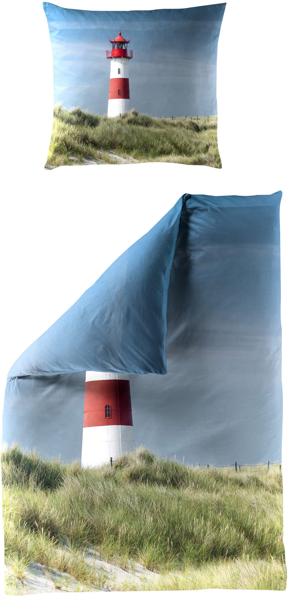 BIERBAUM Bettwäsche Bettwäsche 5285, Mako-Satin, 2 teilig, Mako-Satin, 100 % Baumwolle, pflegeleicht, seidig glänzend