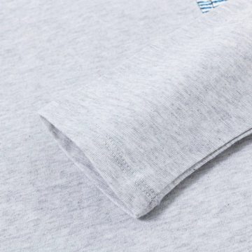 suebidou Longsleeve Langarmshirt T-Shirt grau melange für Jungen mit Print