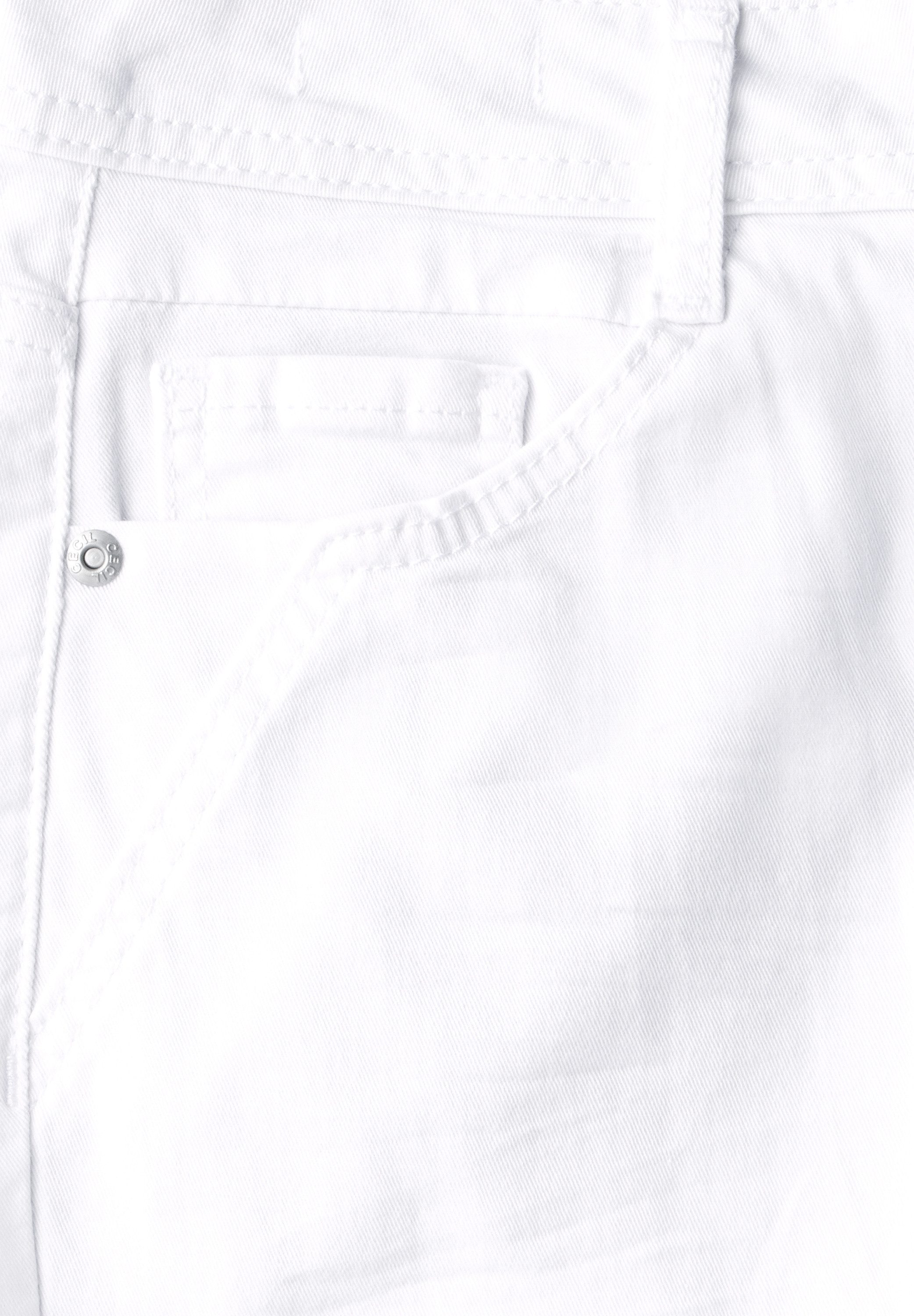 CECIL Slim-fit-Jeans High Waist