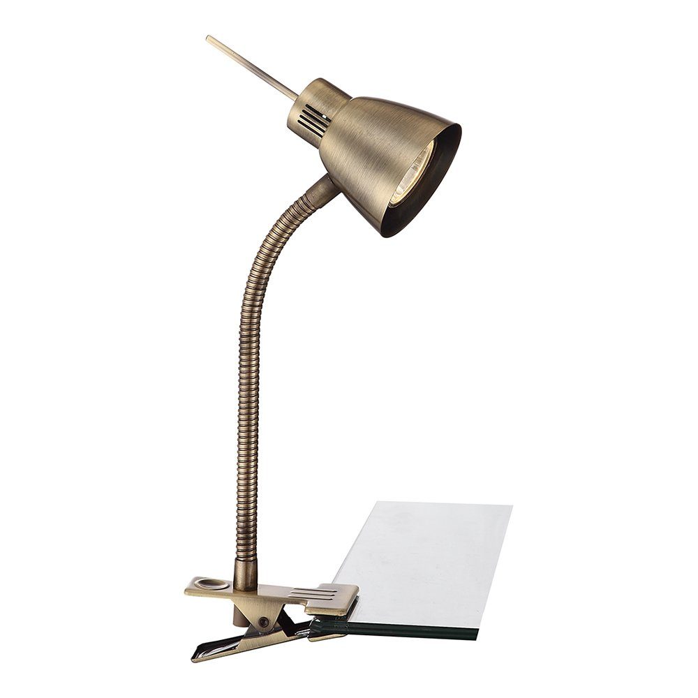 GLOBO LIGHTING Klemmleuchte, Leuchtmittel inklusive, Warmweiß, günstig online kaufen