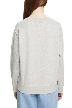 Esprit Sweatshirt Sweatshirt mit Wording-Stickerei