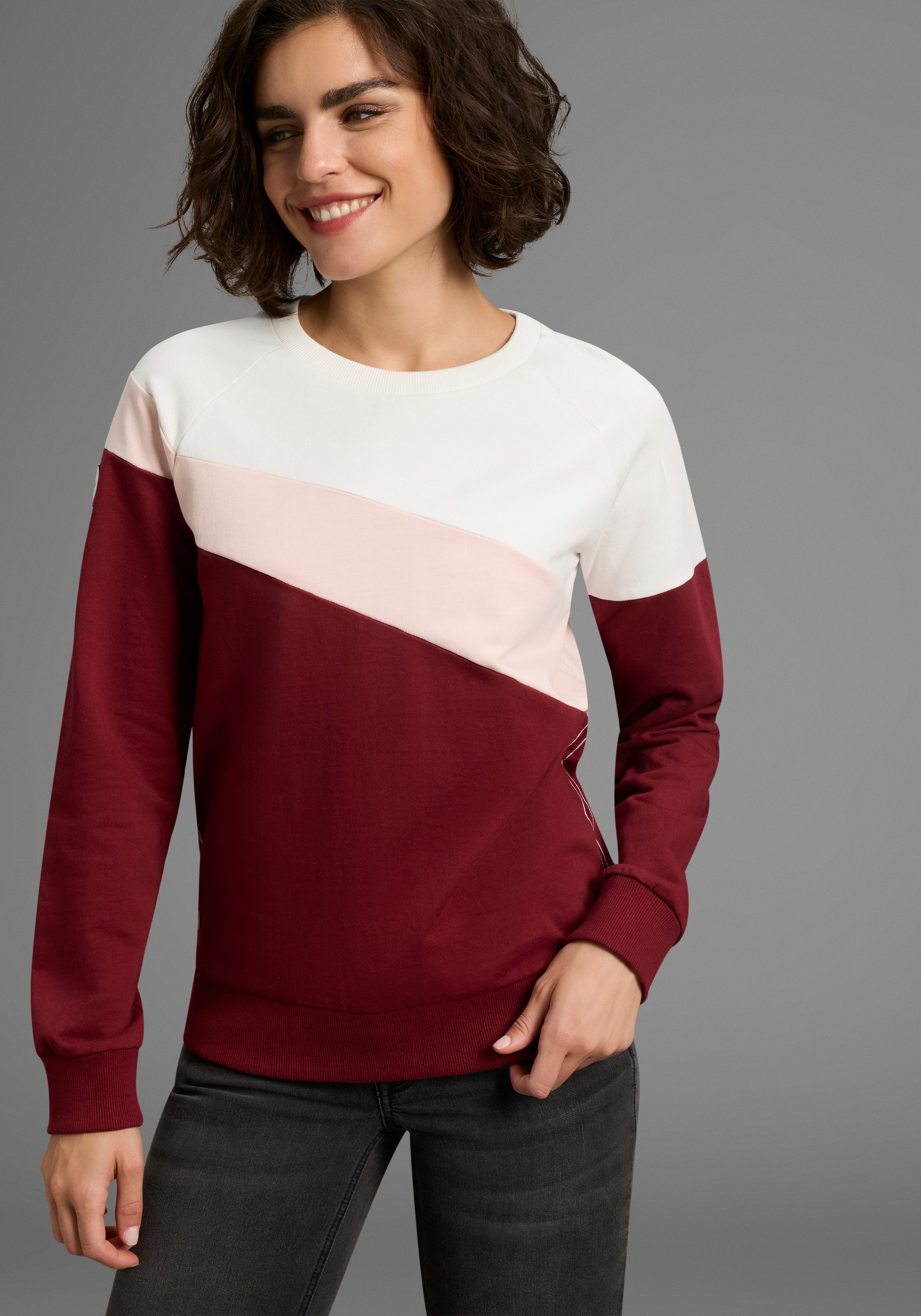 KangaROOS Sweatshirt im Colorblock Design mit günstig online kaufen