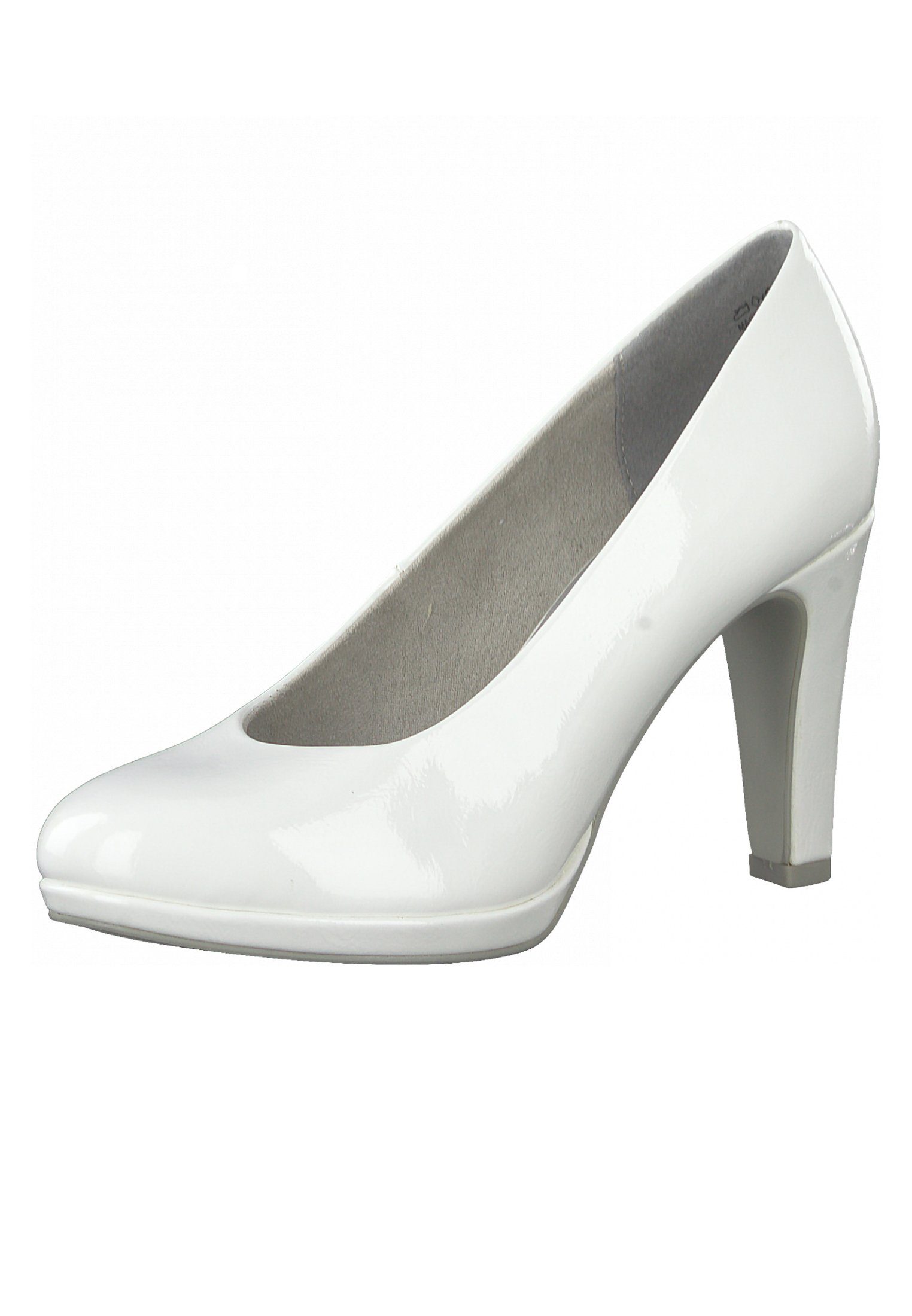 MARCO TOZZI 2-22412-26 123 White Patent Pumps