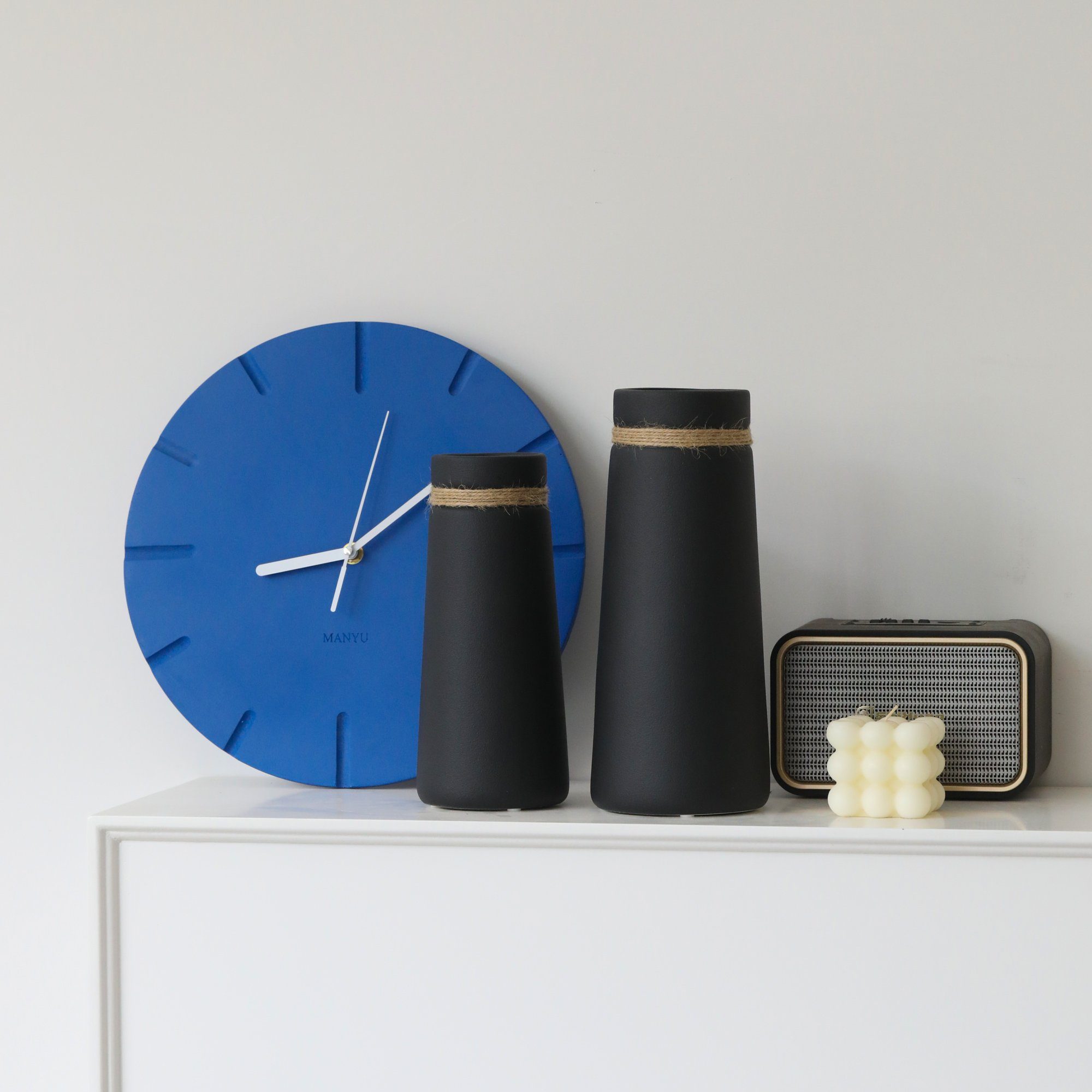 flature Tischvase Keramik Vase 2er-Set Boho Style - für Pampasgras und Blum günstig online kaufen