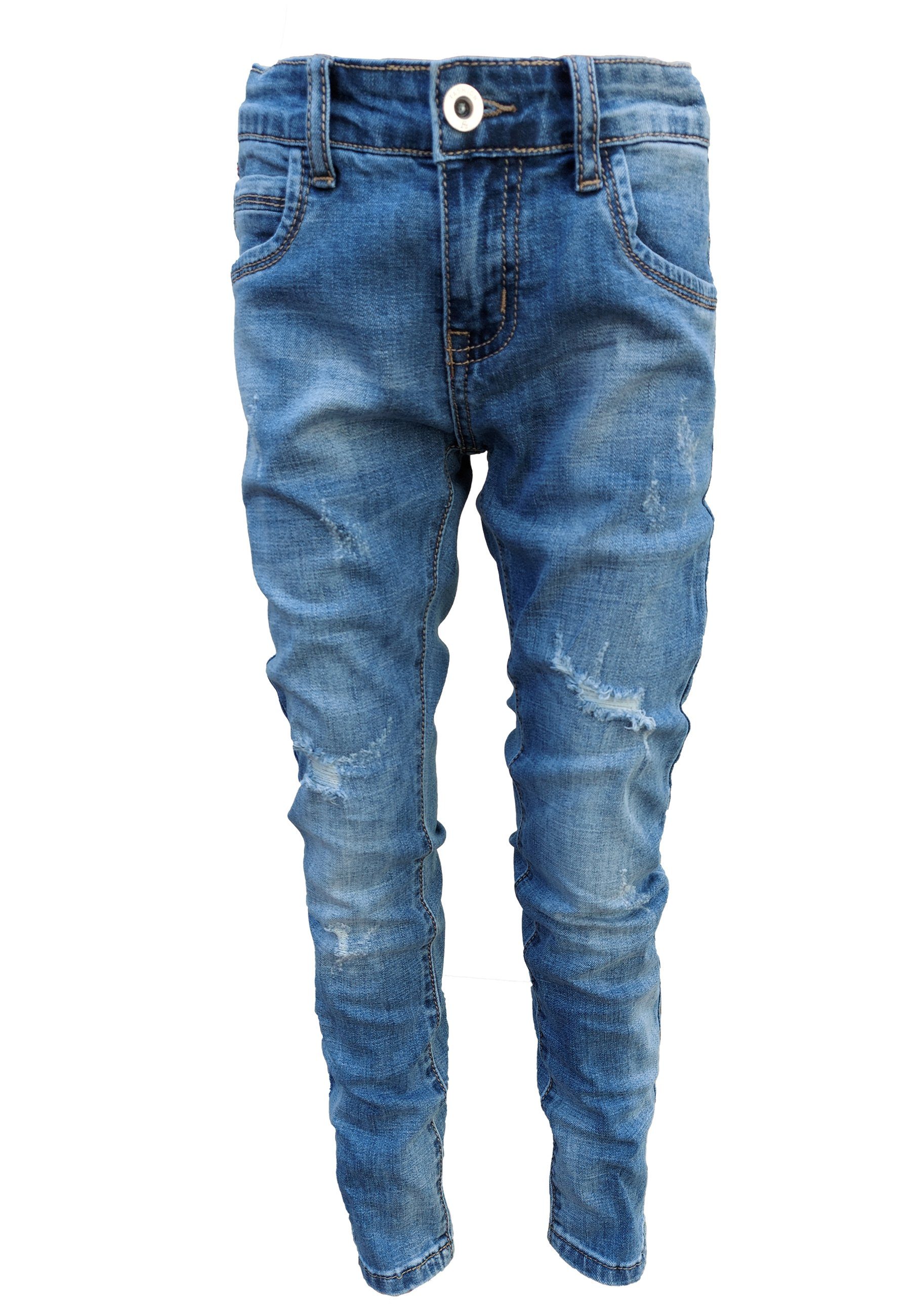 maximaler Rabatt Trends Family Bequeme Destroyed-Look im Jeans