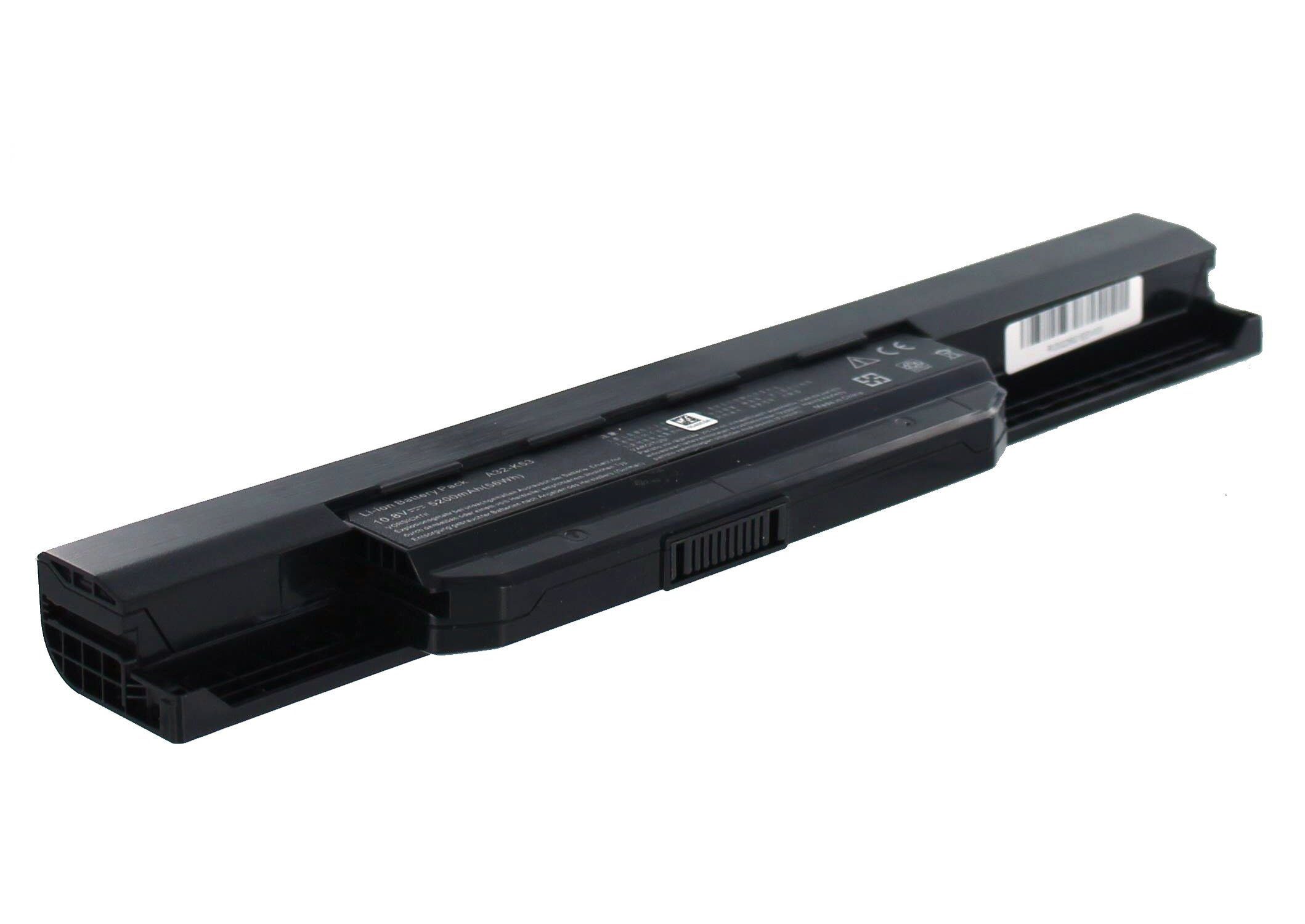 MobiloTec Akku kompatibel mit Asus X53SV-SX226V Akku Akku 4400 mAh (1 St)