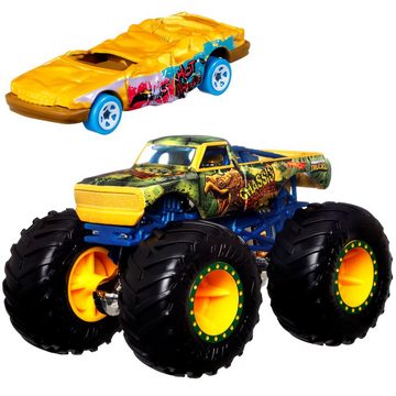 Hot Wheels Spielzeug-Monstertruck Chassis Snapper HKM09 Hot Wheels Monster Trucks & Fahrzeug Die-Cast
