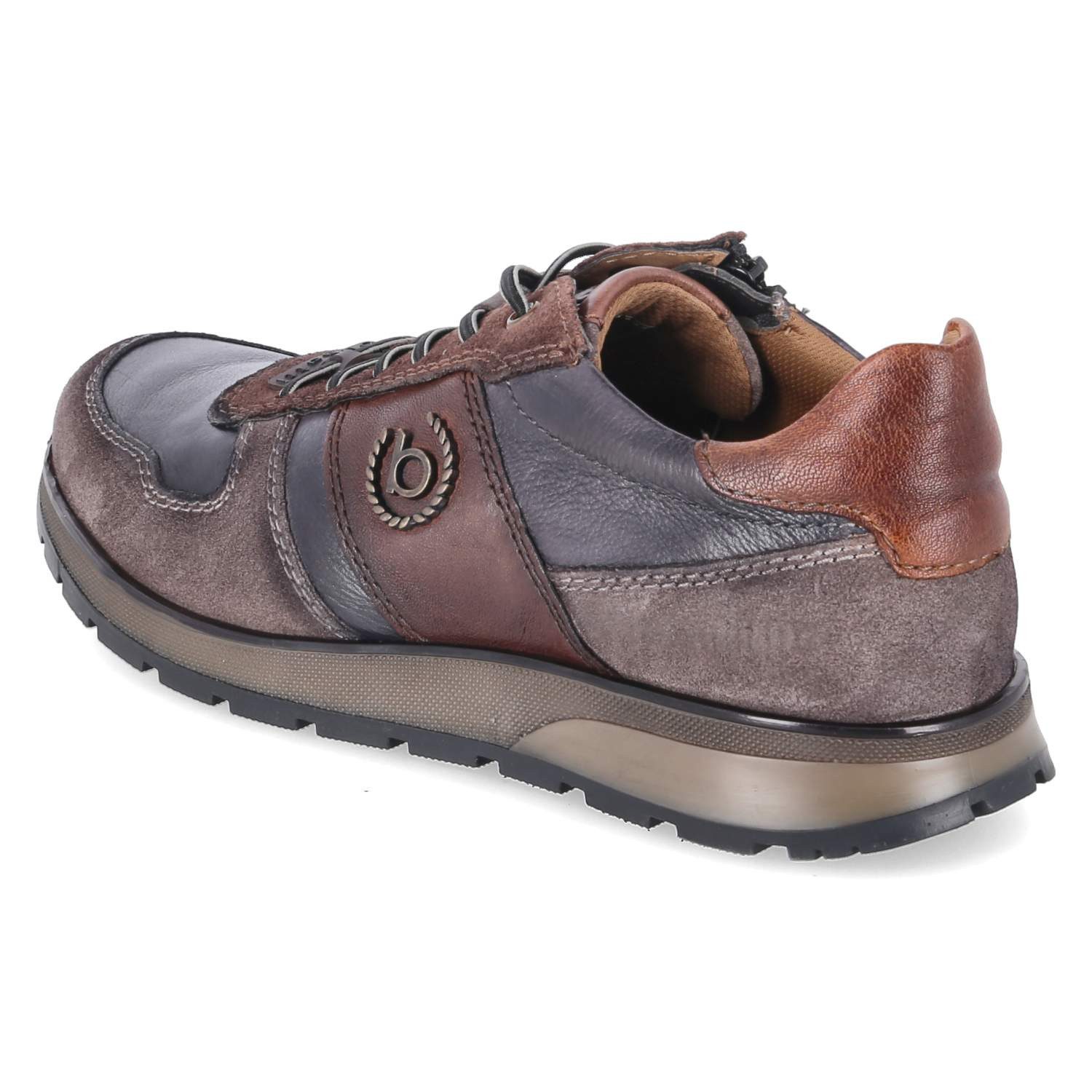bugatti Bugatti 331APA041441-1511 Herren Leder grau Schnürschuh