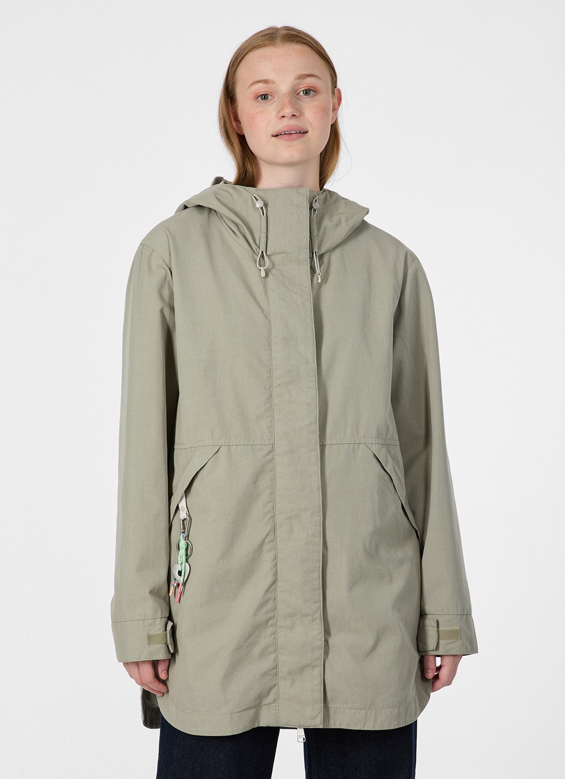 Ragwear Parka LAMYJA B (2-St) Baumwollmix mit Antistatic-Finish und coolem Key-Chain