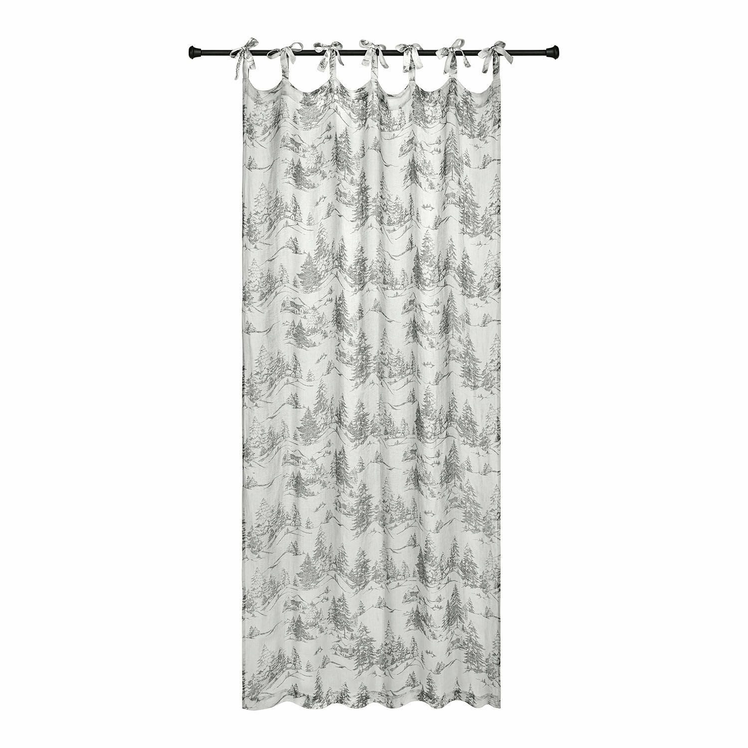 Vorhang Gardine Héroux beige/grau