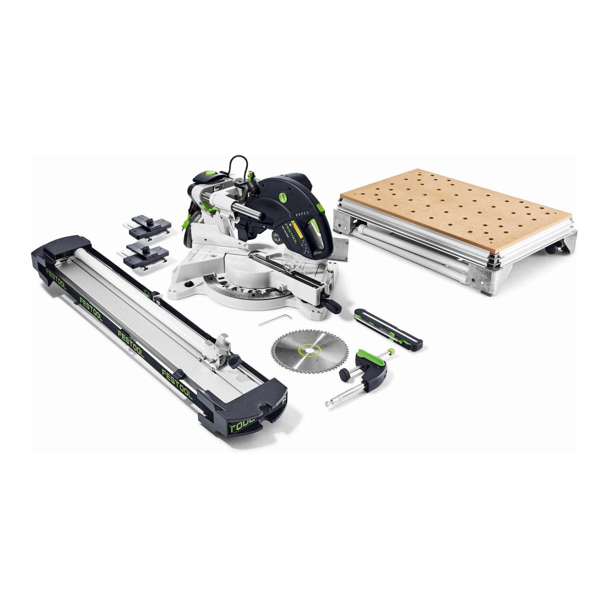 FESTOOL Zug-, Kapp- und Gehrungssäge Festool Kapp-Zugsäge KS 120 REB-Set-MFT KAPEX