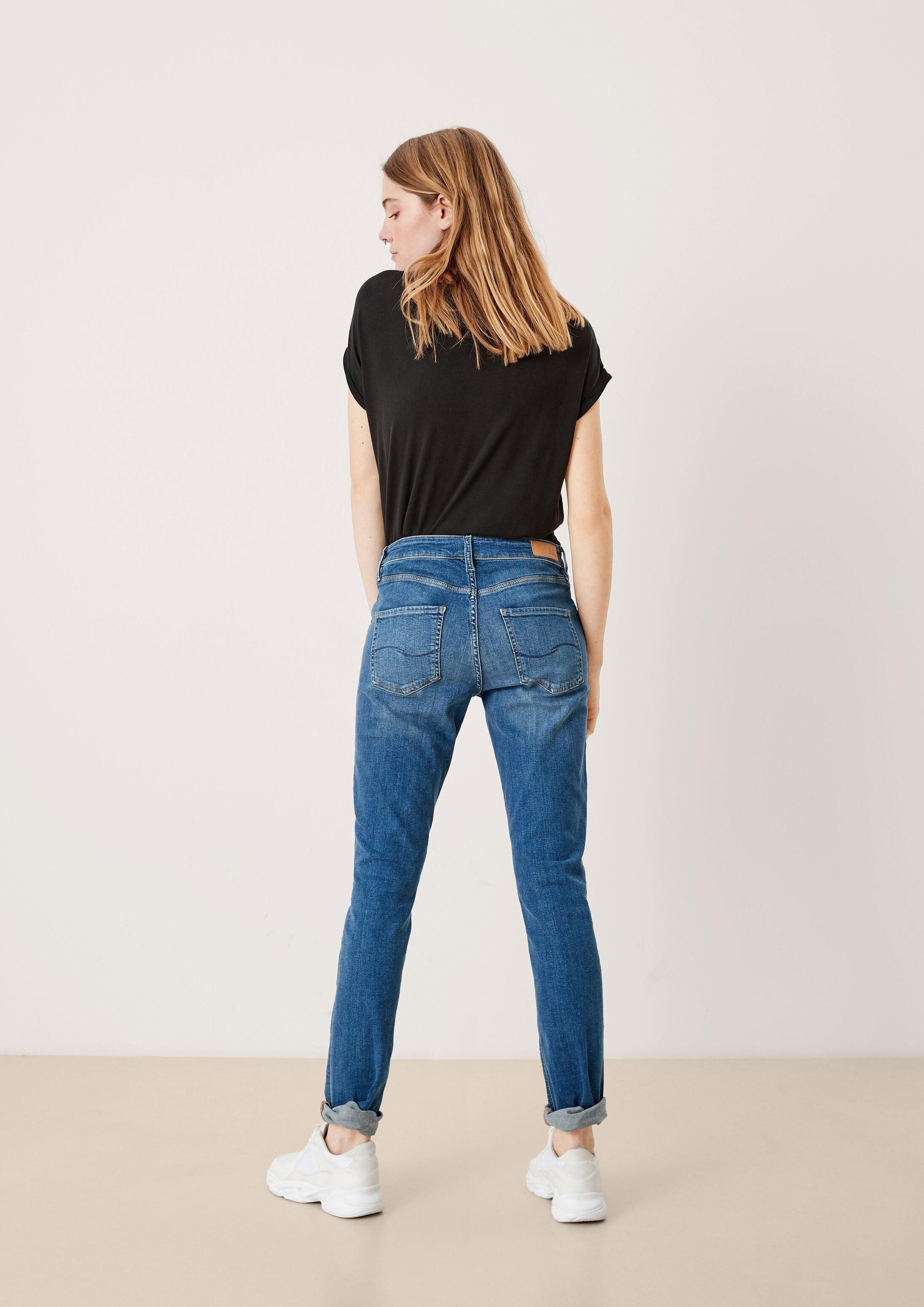 QS Slim-fit-Jeans Jeans-Hose CATIE Jeans Catie / Slim Fit / Mid Rise