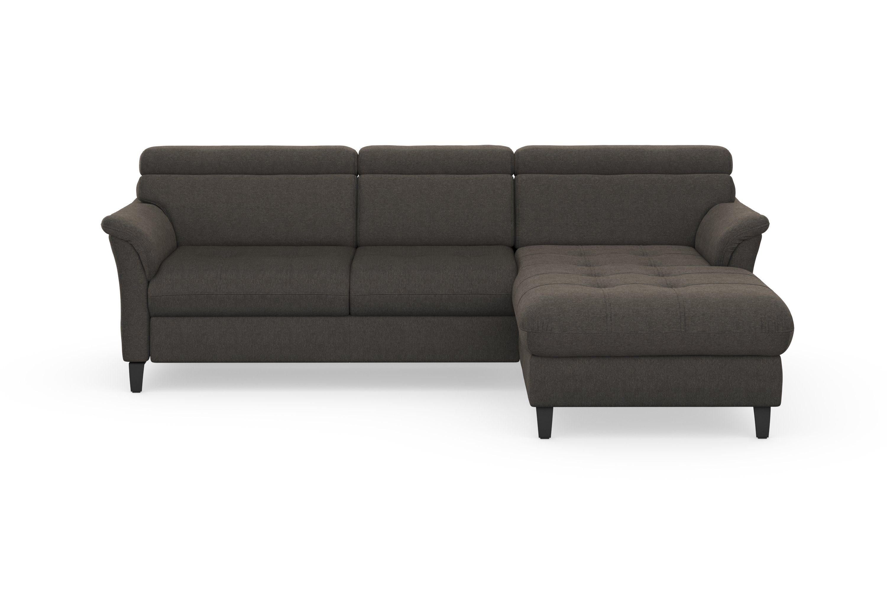 sit&more Ecksofa Marano, inklusive Kopfteilverstellung, wahlweise mit Bettfunktion, Bettkasten | Ecksofas