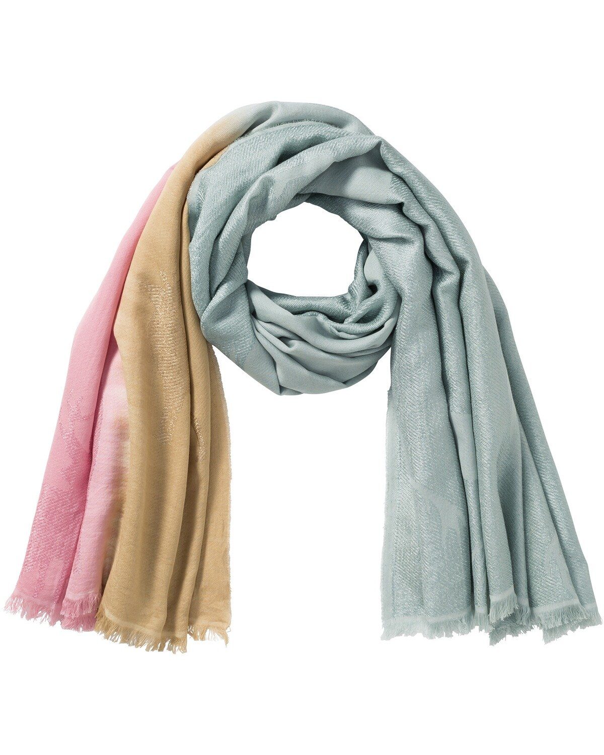 Papierkorb Blumendesign MINT//GOLD