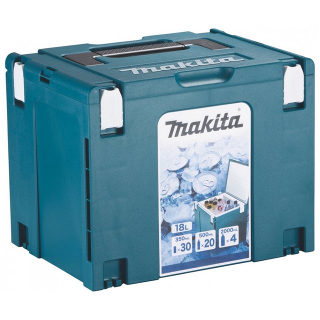 Makita Kühlbox MAKPAC Gr. 4 18 L – Kühlbox – blau