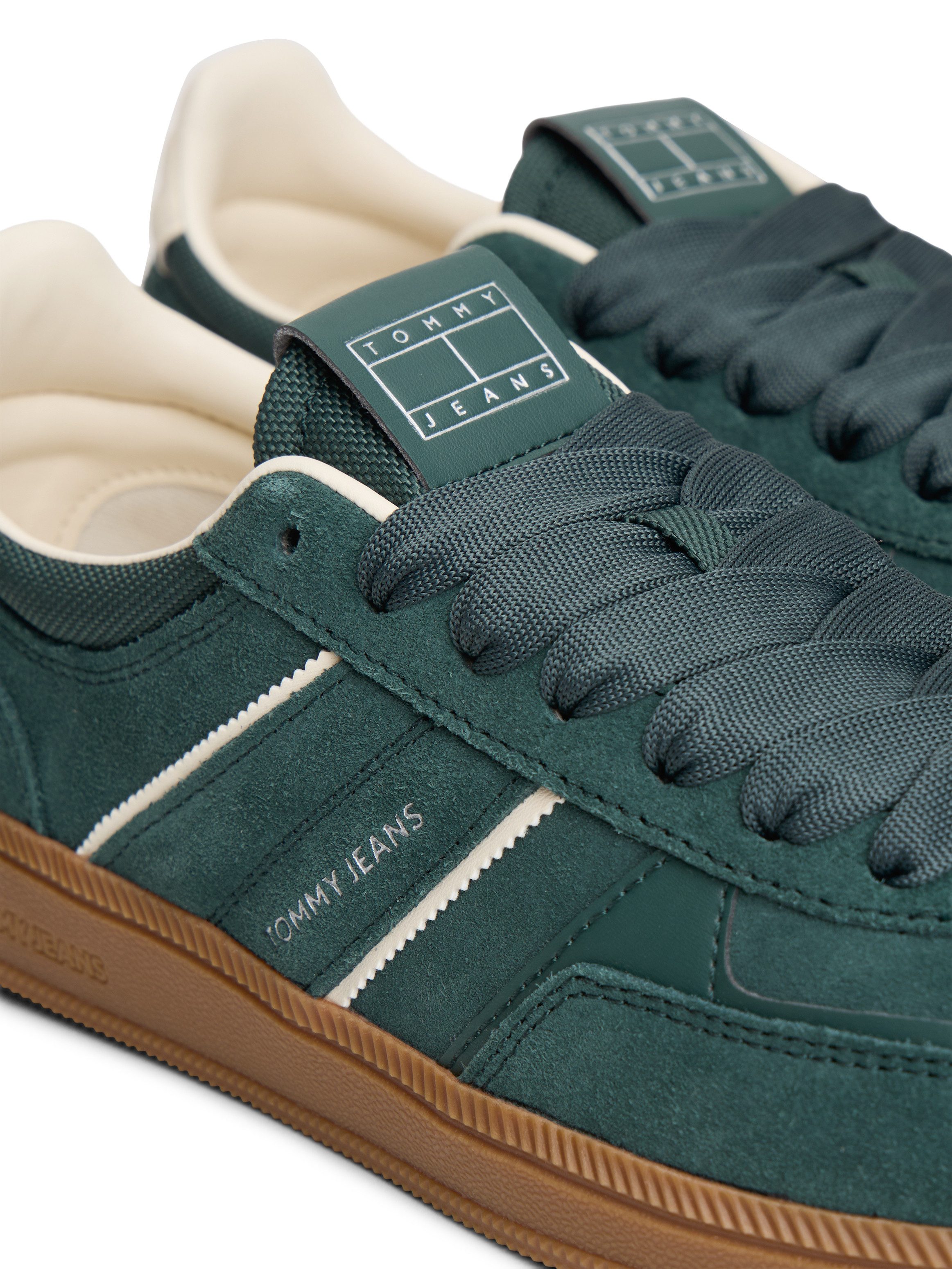 Tommy Jeans THE GREENWICH EDGE SUEDE Plateausneaker Freizeitschuh, Halbschu günstig online kaufen