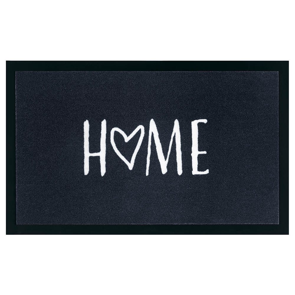 Teppich Boss Fußmatte Fußmatte Home anthrazit rechteckig In- / Outdoor, rechteckig, Höhe: 5 mm