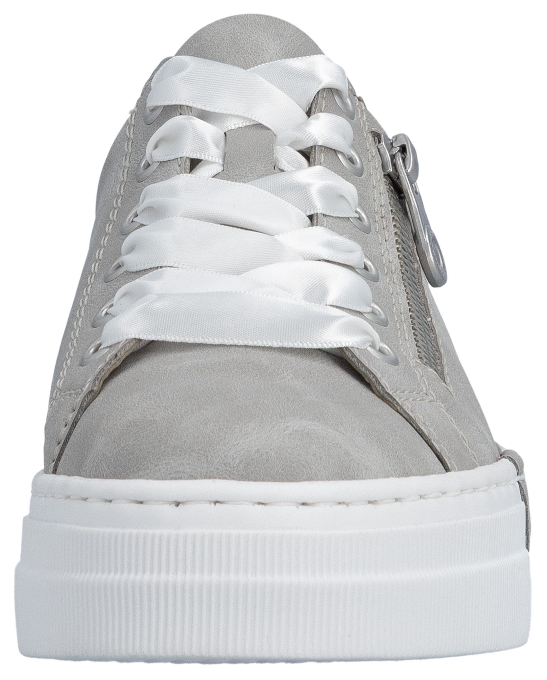 Rieker Plateausneaker mit Zier-Reißverschluss, Freizeitschuh, Halbschuh, Schnürschuh – Bild 5 von 5