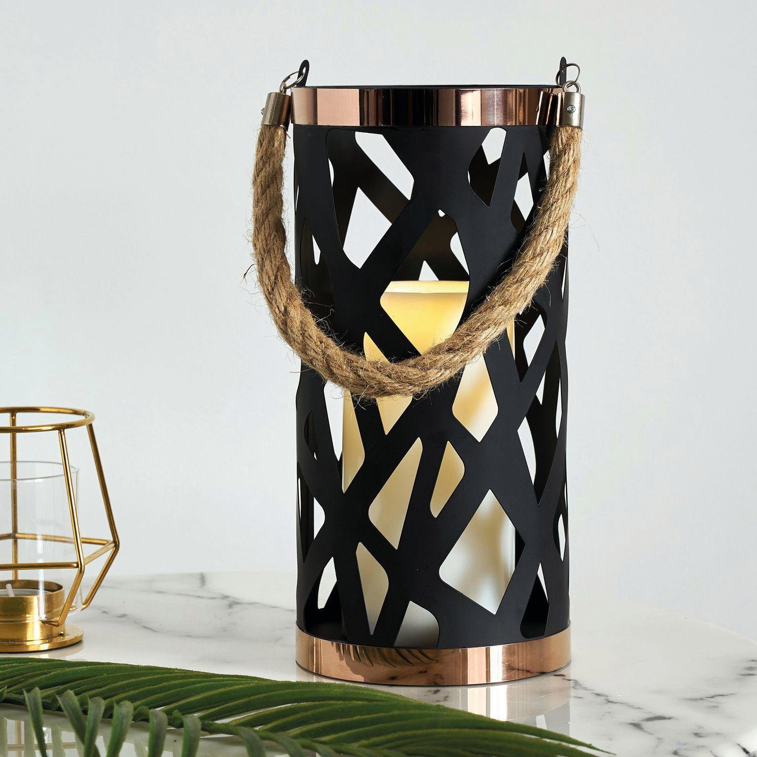 LED Laterne Soul inkl. Kerze