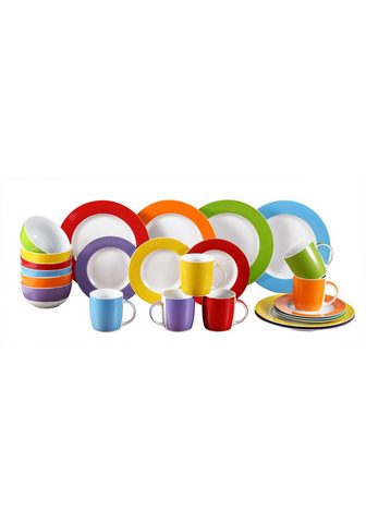 RETSCH ARZBERG Сервиз "Colour Band" (24-tlg...